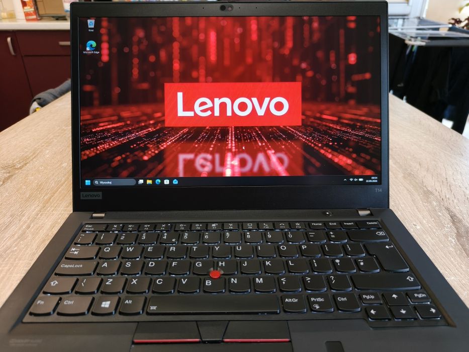 OKAZJA ! Zadbany magnezowy Lenovo T14 Intel i5 10gen 16/256GB NVMe 14"FullHD Win11 Pro bat5h stan bdb USB-C Thunderbolt