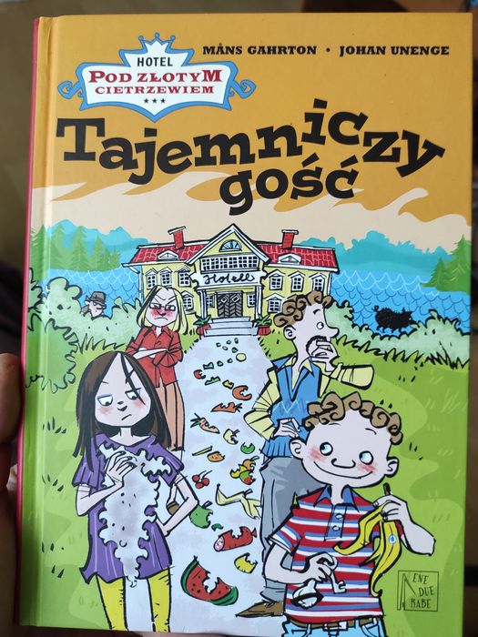 Książka "Tajemniczy gość" Hotel pod złotym cietrzewiem
