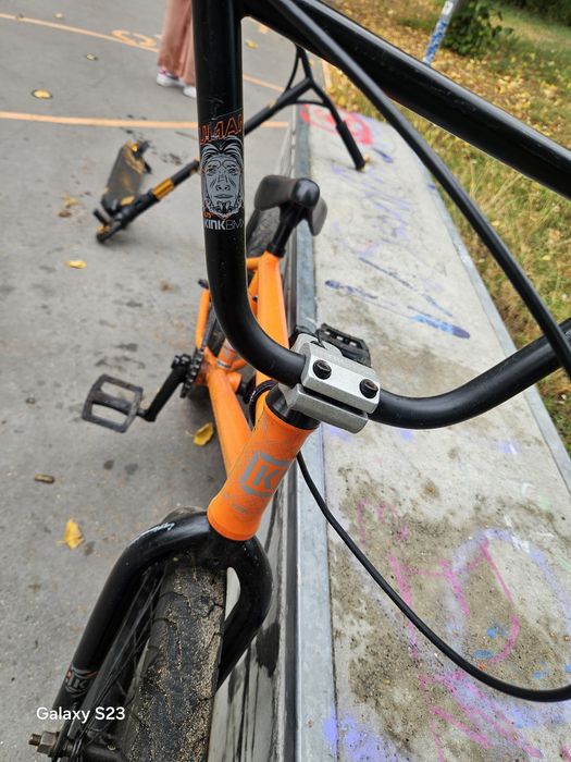 BMX skatepark Street Wyczynowy.  Freecoaster...