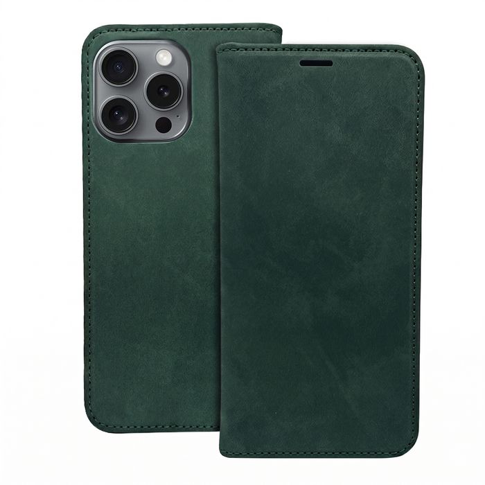 Etui Smart Suede do Google Pixel 11 / 11 Pro zielone
