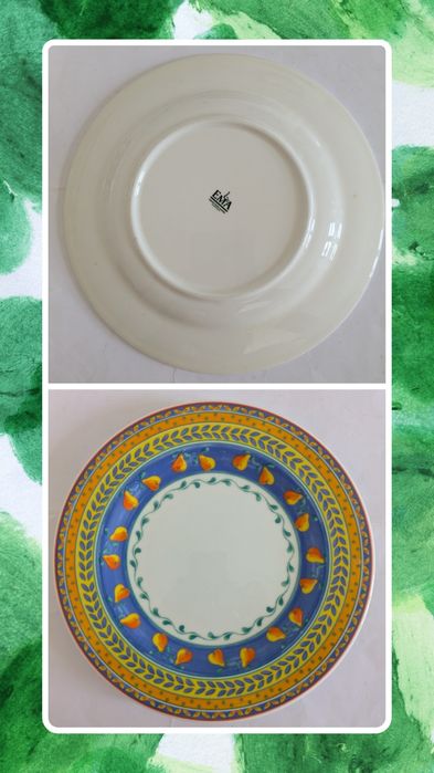 Prato raso decorativo da EMA, Vista Alegre