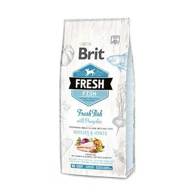 Корм для собак Brit Fresh Fish with Pumpkin Adult Large, 12 кг