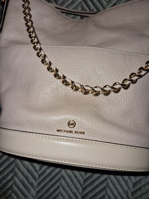 Michael Kors MK reese pudrowy róż torebka na ramię łanćuch hit