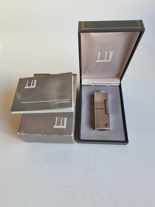 Dunhill- Isqueiro de prata  ( preço de saldo)