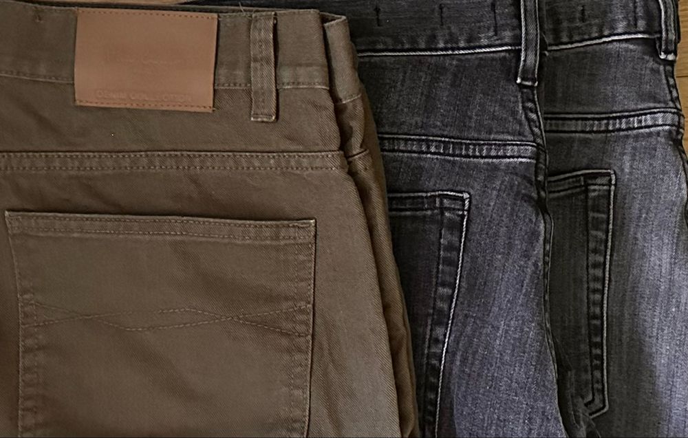 Продам чоловічі джинсові шорти бренду H&M, Pierre Cardin