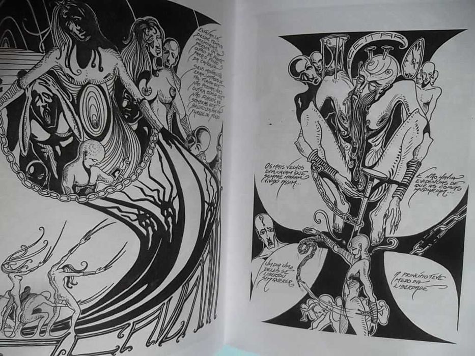 Edgar Franco : Artlectos e Pós-humanos Nº 1 a 4 - Ed Marca de Fantasia