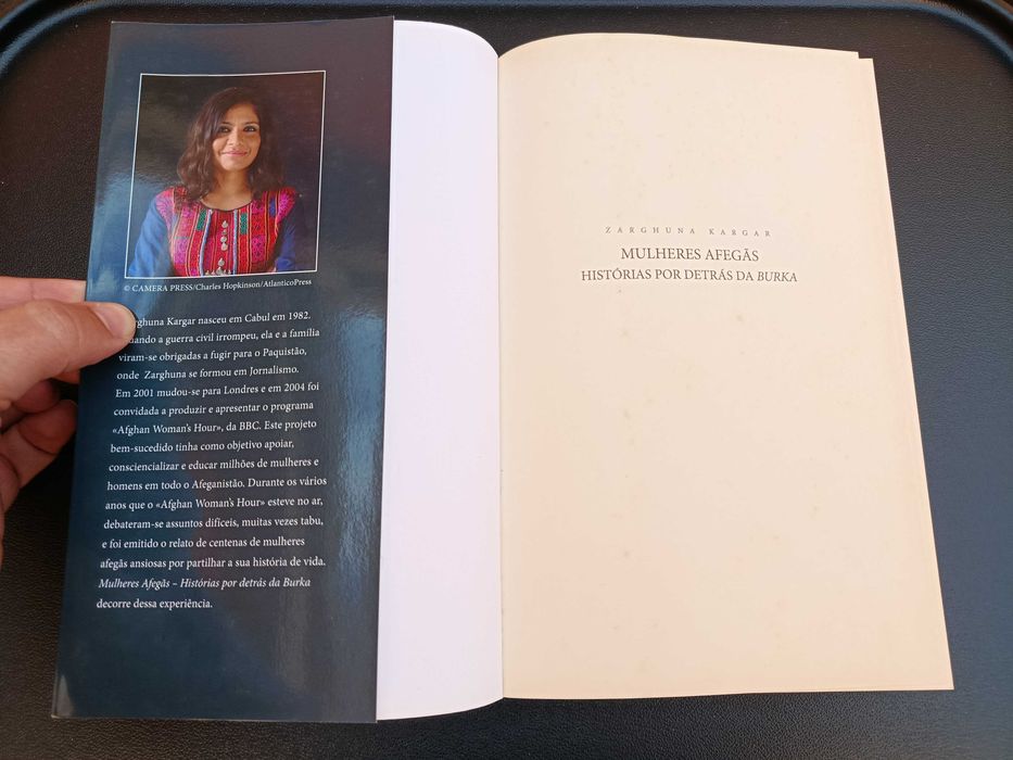 Livro "Mulheres Afegãs", Zarghuna Kargar