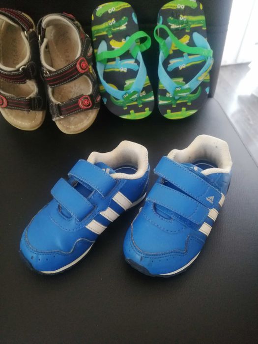 Adidasy adidas r 23 +gratis sandały i nowe JAPONKI wkł 14cm