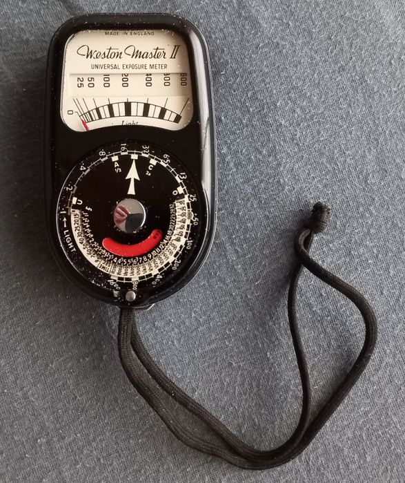Medidor luz exposição Weston Master II