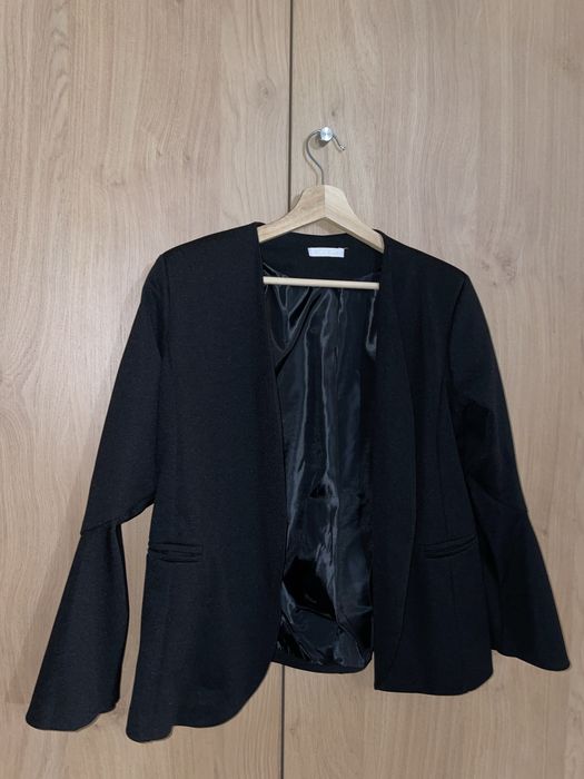 Blazer curto preto