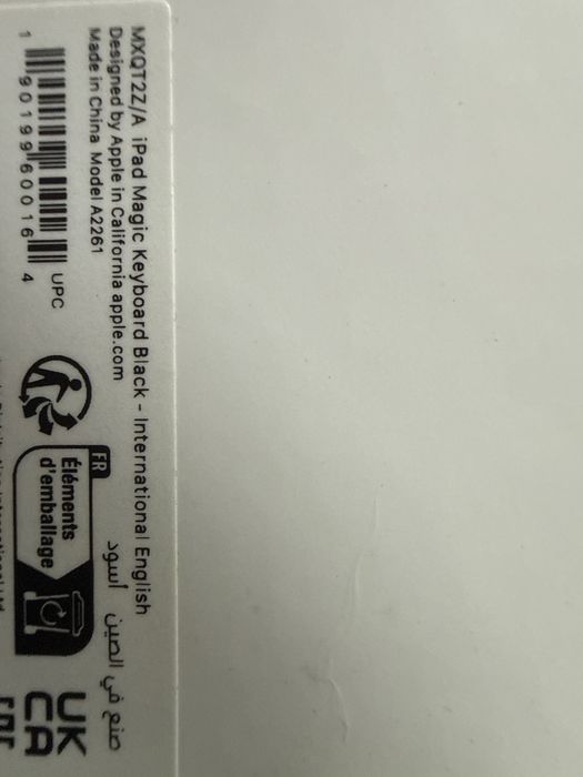 Magic Keyboard iPad A2261