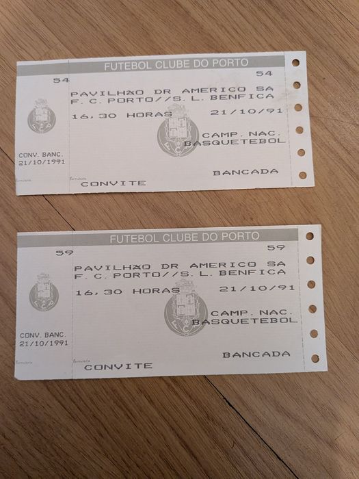 Bilhetes FCPorto