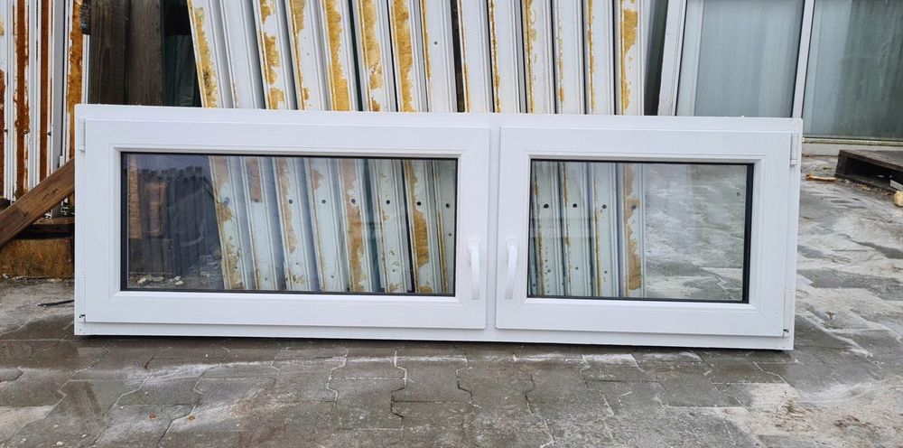 OKNA KacprzaK OKNO PCV 174X55 Używane Plastikowe Lider Okna OLX