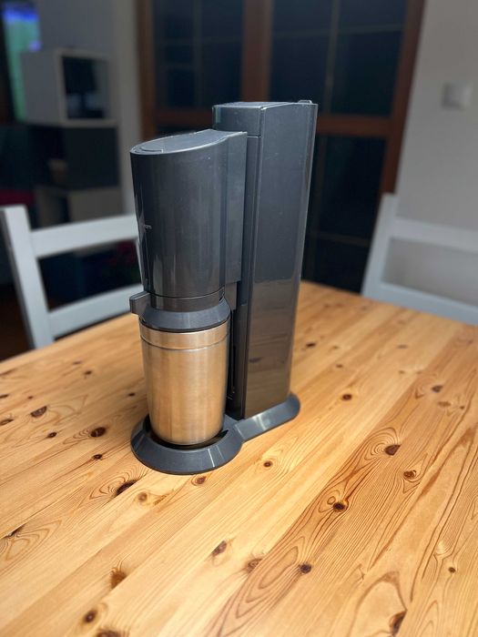 Saturator Soda Stream Crystal 2.0 + butelka + pusta butla + syrop