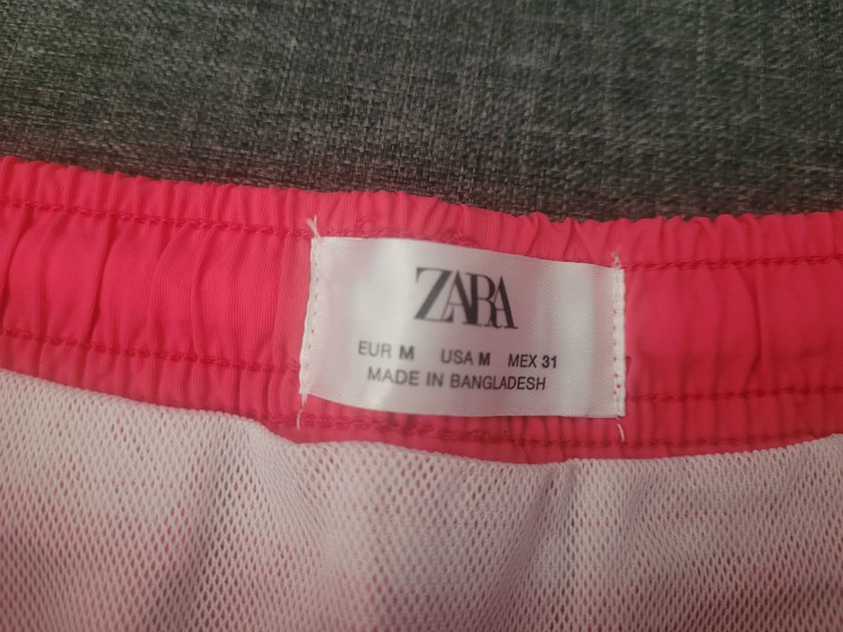 Różowe szorty kąpielowe ZARA – rozmiar M