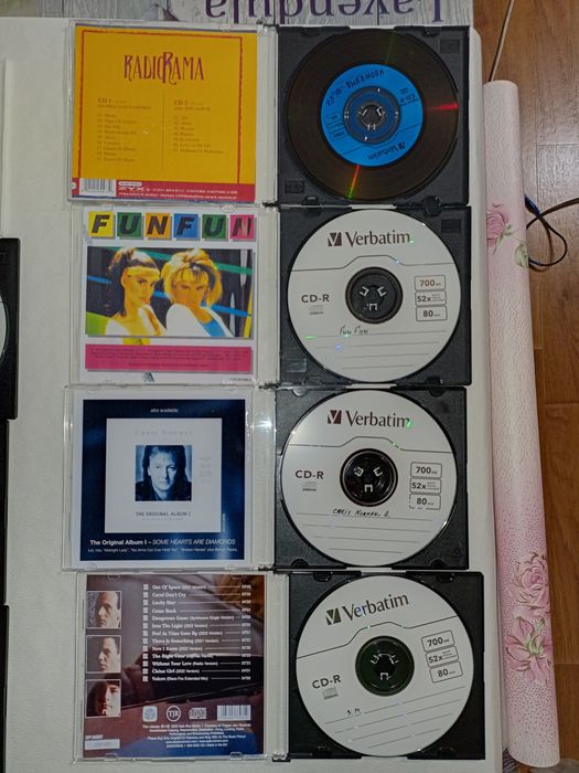 Музыкальные AUDIO CD на CD-R