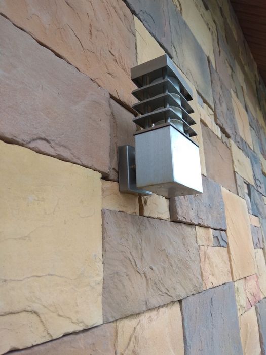 Lampa kinkiet zewnętrzny ścienny 2szt stal nierdzewna model NORTON