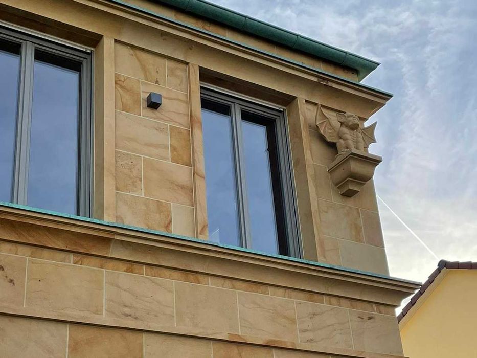 60 Gzyms elewacyjny z piaskowca O02_1 | 100×16×10cm | Sztukateria