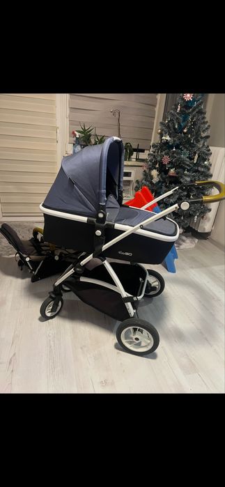 Wózek 2w1 gondola spacerówka EasyGo Optimo