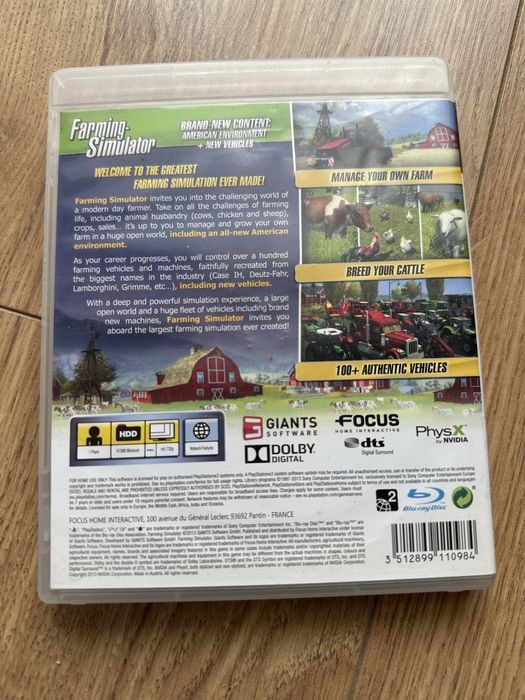 Farming Simulator na Playstation 3