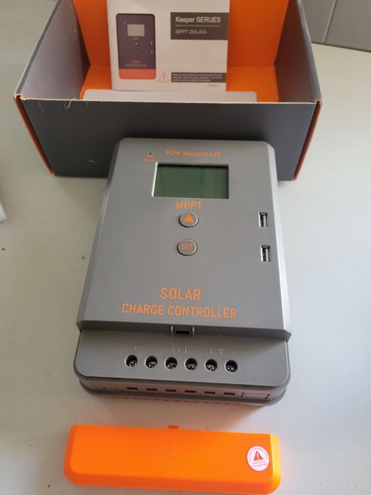 Controlador carga solar mppt 40ah