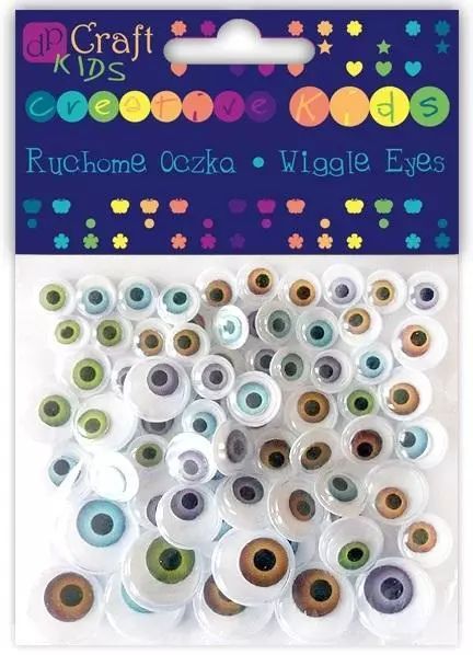 Ruchome oczka naturalne 72szt. Dalprint