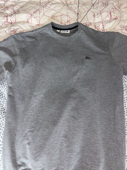 Sweat lacoste cinzenta