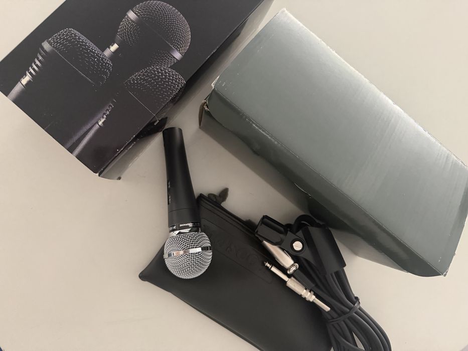 Microfone Dinamico super cardioid professional