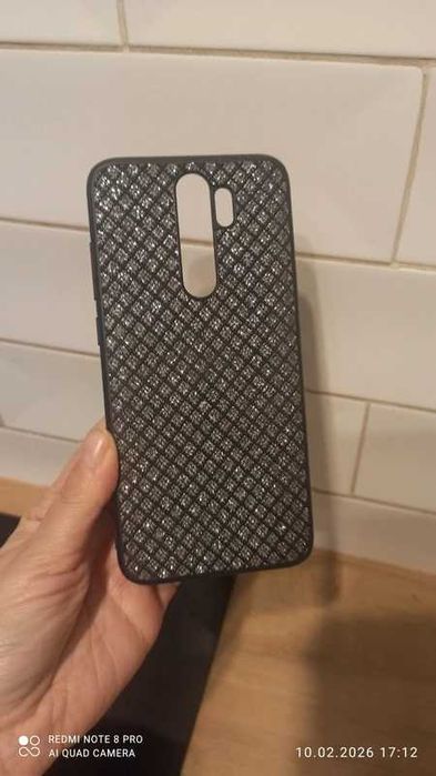 brokatowe świecące etui do telefonu Xiaomi Redmi Note