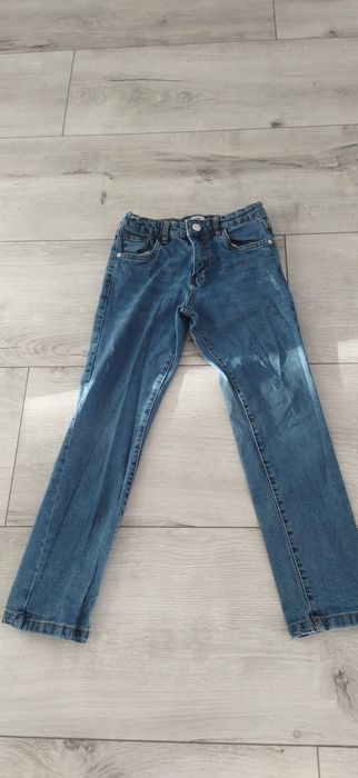 Jeansy dla chłopca r 134