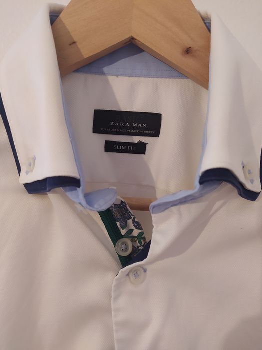 Camisa Zara slim fit tamanho M (40)