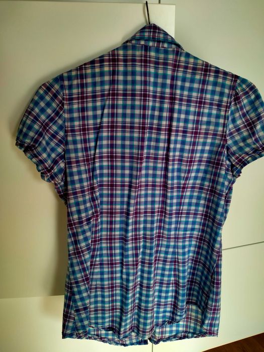 Koszula damska firmy papaya rozmiar 12 kratka bez rękawów