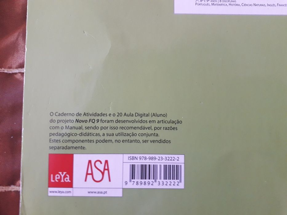 Novo FQ 9° ano (caderno de atividades)