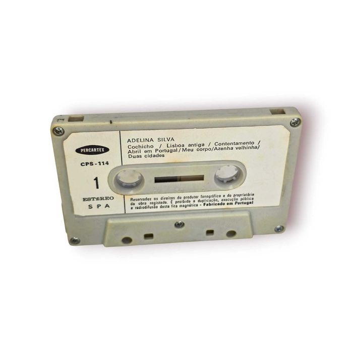 Cassete Vintage Adelina Silva – Percartex CPS-114 (Anos 70/80)