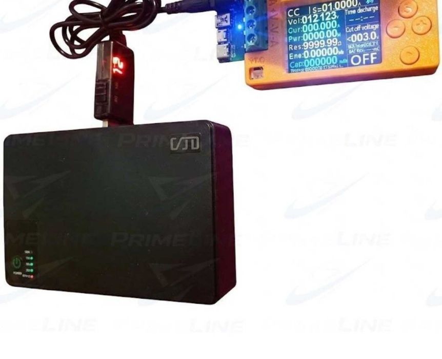 Кабель для підключення роутера Wi-Fi та ONU від павербанка USB 5V → 9V/12V з перемикачем напруги