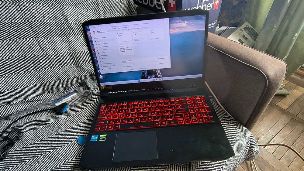 ACER NITRO CORE I5 11300H 24GB ОЗУ 1650M(4GB) 512SSD