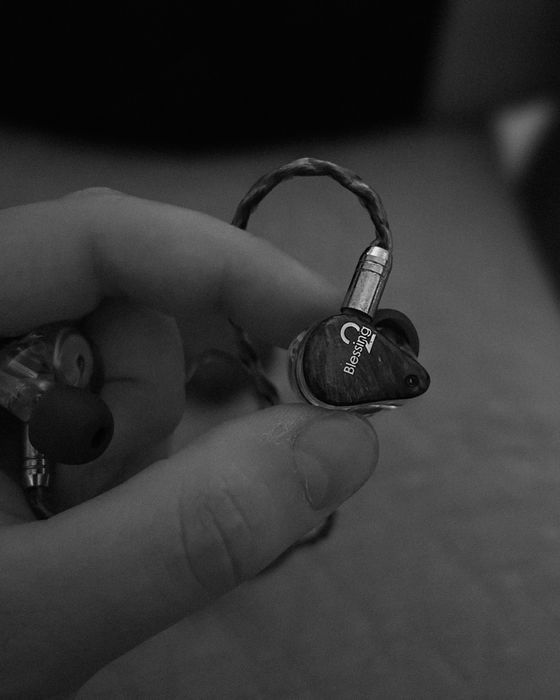 Słuchawki IEM Moondrop Blessing 2 Wooden Blue