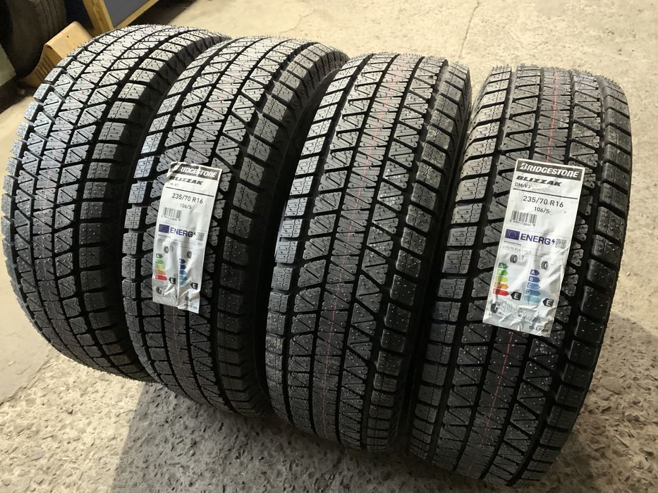 (4шт) нові 235/70R16 Bridgestone BLIZZAK DM-V3 (106S) зимові шини