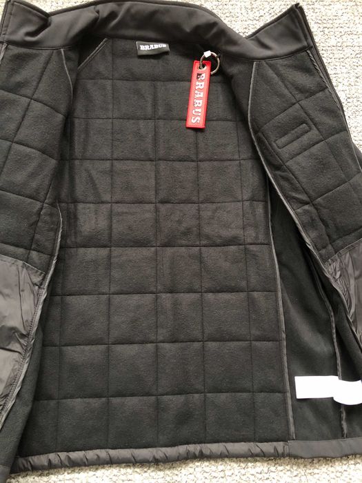 Czarny Softshell marki Brabus rozmiar L