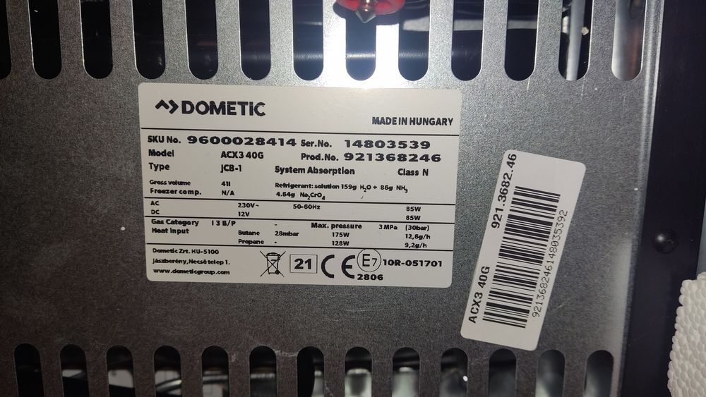 Холодильник автономний Dometic ACX3 40G