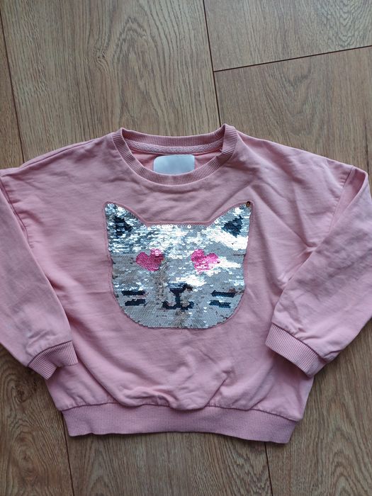 Bluza cekiny, kotek Reserved 104