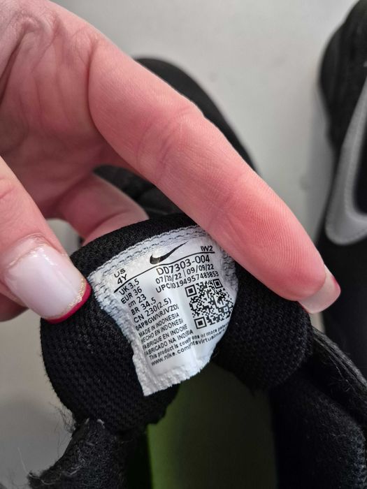 Sneakersy nike na rzepy r.36