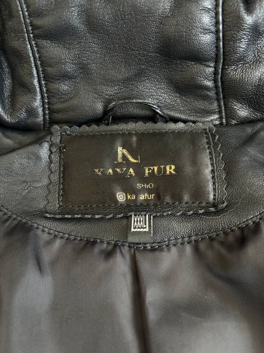 Дублянка кожаная тепла дубленка