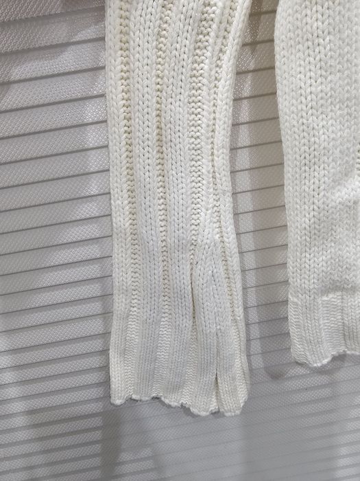 Ciepły gruby sweter z golfem