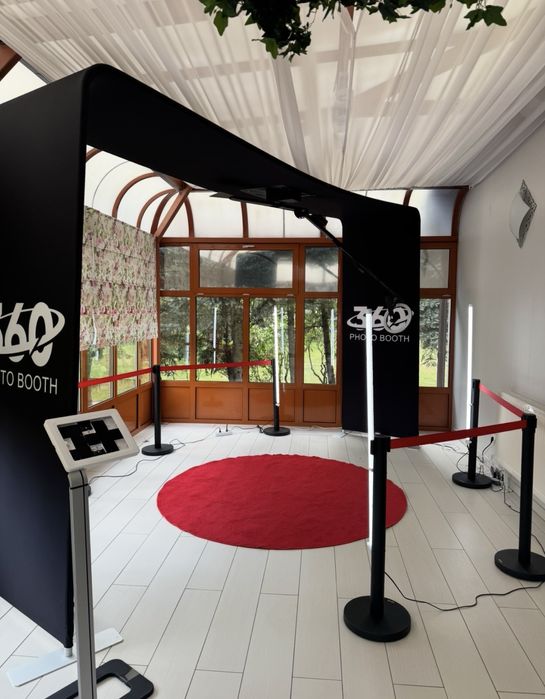 Fotobudka 360, Fintanny iskier, miny dymne, pistolet dymny, Atrkacje