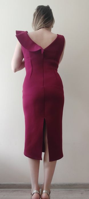 Sukienka midi wesele studniówkę sylwestra true Violet Zalando