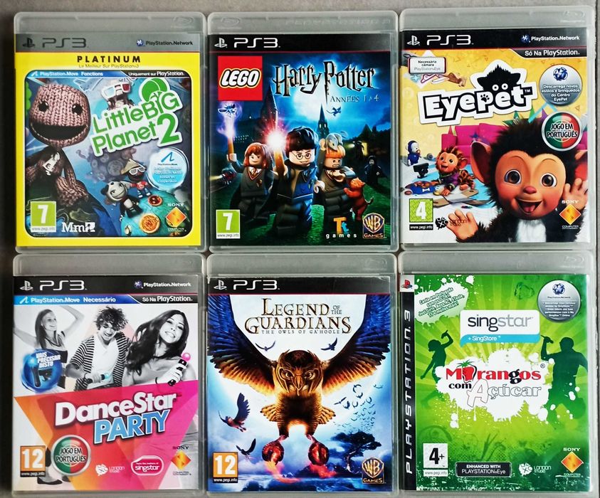 Jogos Infantis Playstation 3 (PS3)