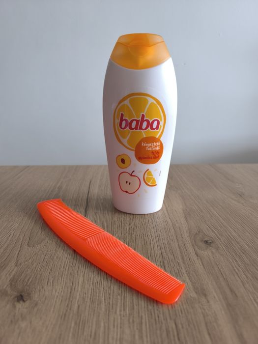 Zestaw 2x Żel pod prysznic BABA 400ml + GRATIS grzebień! NOWY