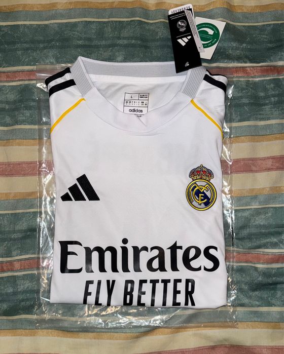 Camisola Real Madrid 2025/26 Personalizada