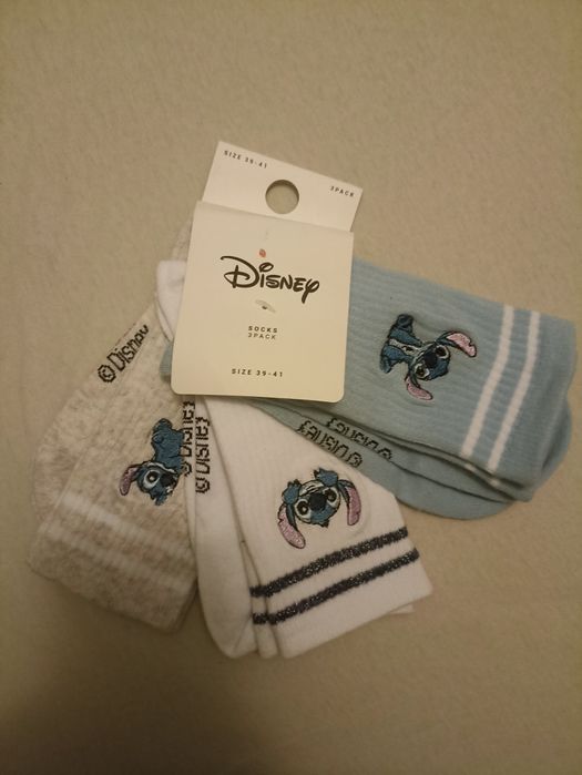 Skarpety damskie Disney 3 pary, rozm. 39-41